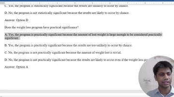 2. Determine whether the results below appear to have statistical significance, and also