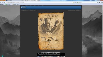 ThuuMic mod : Skyrim Mod Showcase 10
