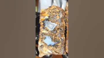 Rock Saw Vs. Plume Agate!