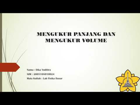 MENGUKUR PANJANG & MENGUKUR VOLUME