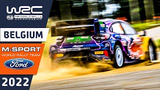 M-Sport Ford Day 2 Highlights | WRC Ypres Rally Belgium 2022