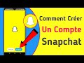 Comment crer un compte snapchat 2022  pas  pas  tutoriel snapchat