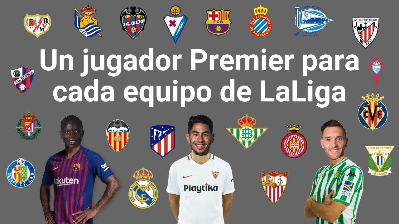 UN JUGADOR PREMIER PARA CADA EQUIPO DE LA LIGA YouTube