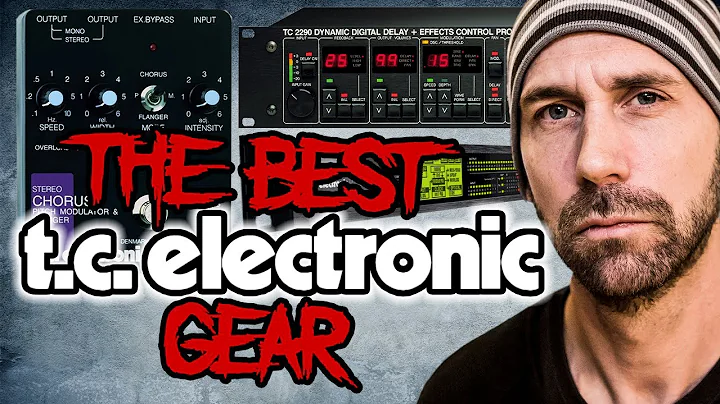 TC ELECTRONIC guitar pedals and studio gear you should not miss!