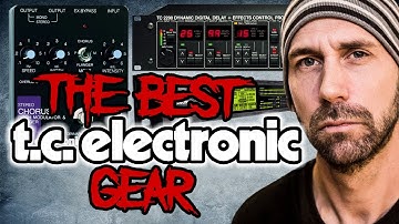 TC ELECTRONIC guitar pedals and studio gear you should not miss!