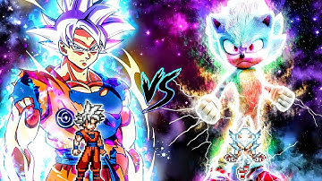Goku Monkey King OP (all form) VS Sonic Chaos OP (all form) in Jump Force Mugen