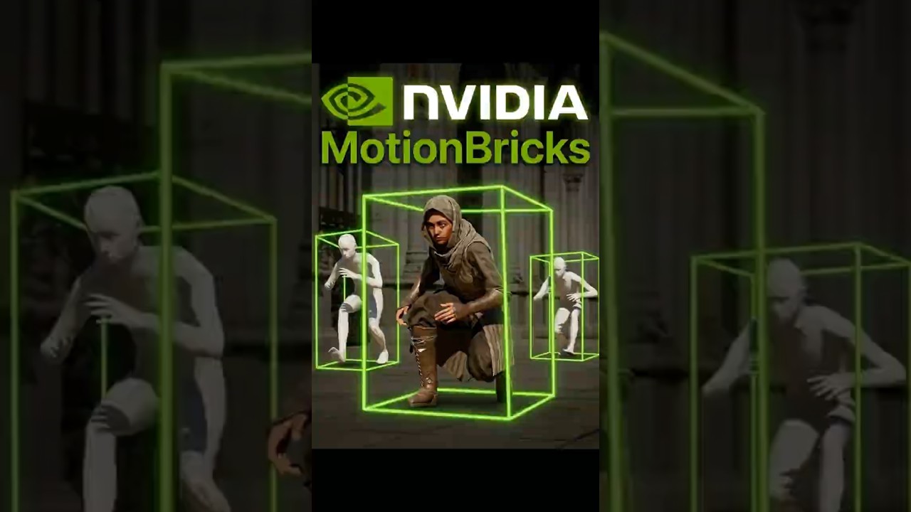 Real-Time AI Animation: NVIDIA MotionBricks