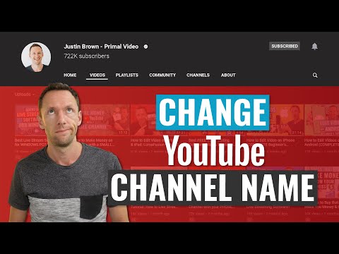 How to Change YouTube Channel Names (Step-by-Step!)