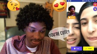 SAUCING UP/SPITTING GAME TO RANDOM BADDIES (GIRLS) ON THE MONKEY APP (THEY WANTED ME)