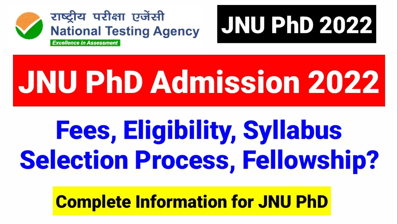 phd subjects in jnu