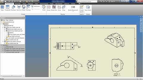 Autodesk Inventor 2013 Tutorial | Moving, Aligning and Editing Views