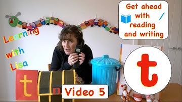 t | Phonics: Phase 2 - Read, write and use ‘t’ - VIDEO 5