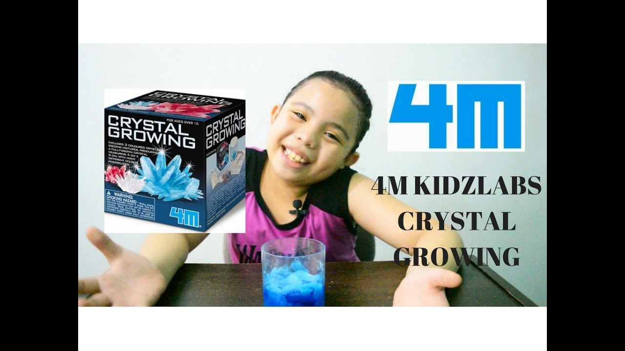 4M Kidzlabs Crystal Growing - Kiddie Things