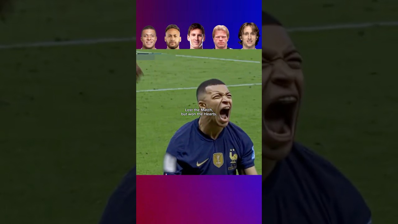 Lost the Match, But won the Hearts.   #football #goals #soccer #messi #funny