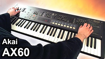 AKAI AX60 - Ambient Chillout Music 【SYNTH DEMO】