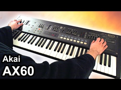 AKAI AX60 - Ambient Chillout Music 【SYNTH DEMO】