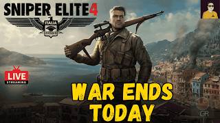 අවසාන සටන  - ENDGAME 🔥 Finishing Sniper Elite 4 Story Tonight #war