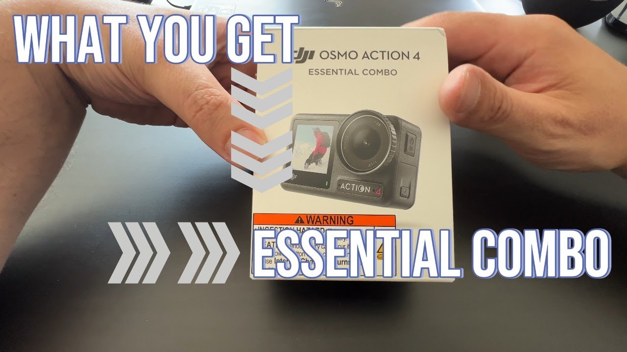 DJI OSMO ACTION 4 ESSENTIAL COMBO | UNBOXING - YouTube