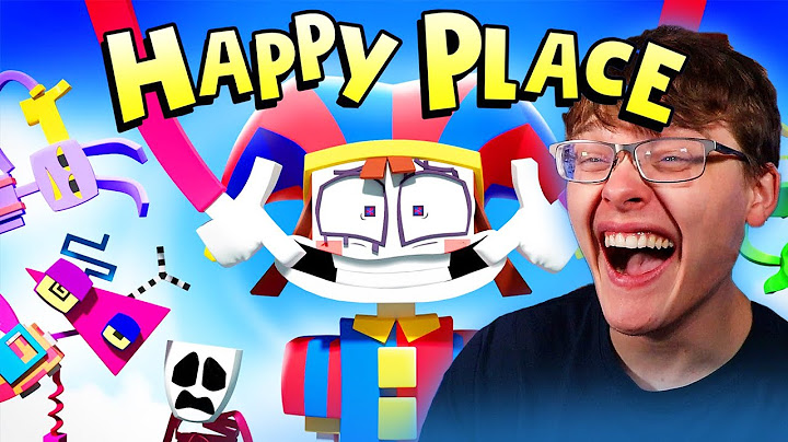 Draven's "The Amazing Digital Circus Music Video 'Happy Place' (VERSION A & B)  REACTION!