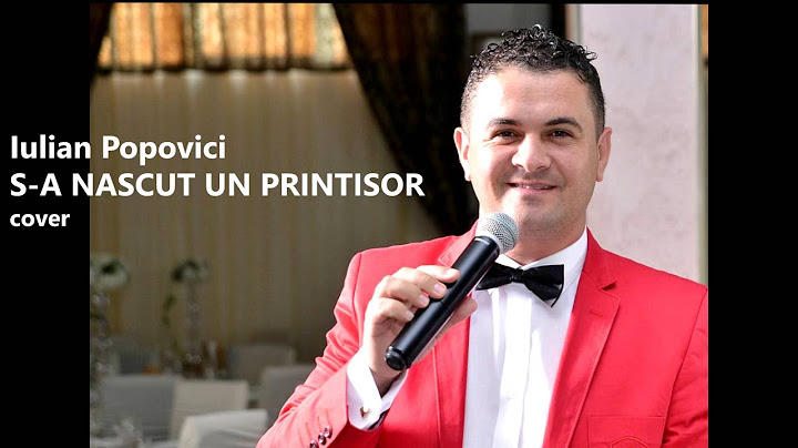 S-a nascut un printisor " Dintr-o dragoste curata Are tata un baiat - (cover )