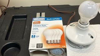 True Living 29 watt 120 volt Soft White A19 Halogen bulbs  screenshot 2