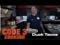 Las Vegas Fire and Rescue Firefighter Cooks Duck Tacos for the Crew at Station 3