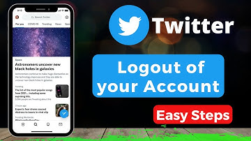 How to Log Out of Twitter !