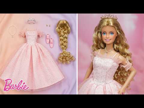 Transforming an Old Barbie into Princess Clara! ✨ Extreme Doll Glow Up thumbnail