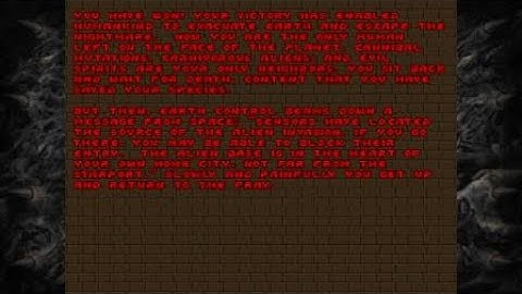 DOOM 2 map 11 Circle of Death /"O" of Destruction