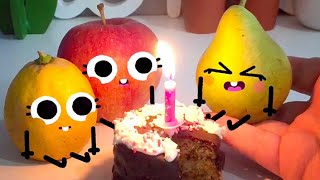 Cute Food Doodles Compilation 🍋🍎🍐 #04