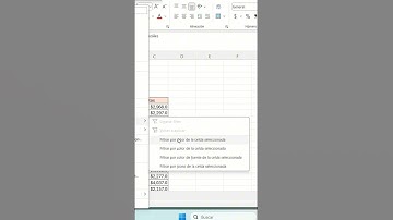 filtrar datos en #excel  #tips #tutorial #exceltips #windows  #ordenador #tecnologia