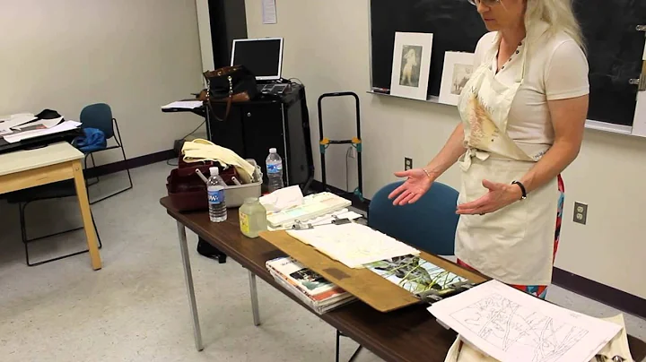 Jennifer Littleton teaching Watercolor course at H...
