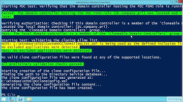 Configure Domain Controller Cloning