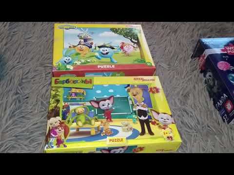 Покупки детский мир игрушки//пазлы