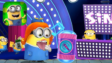 Despicable me Minion rush Airline bob NEW QUEST ROOM Sing Out prize pod gameplay ios android