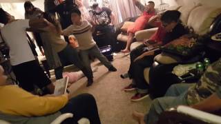 2016 Thanksgiving  fam bam mannequin challenge