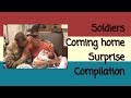 Soldiers Coming home surprise compilation *TISSUE WARNING*