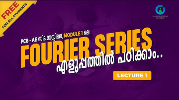 FOURIER SERIES | LECTURE 1 |POLLUTION CONTROL BOARD |  ASSISTANT ENGINEER CIVIL | FREE CLASS | ICA