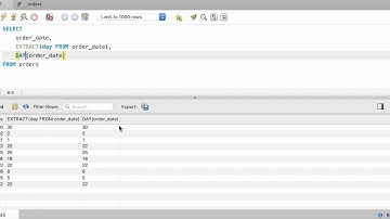MySQL Practice: Extract Year, Month, Day, Quarter, Weekday