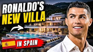 Christiano Ronaldo’s $1,6 million dollar Luxurious villa in Spain #ronaldo 