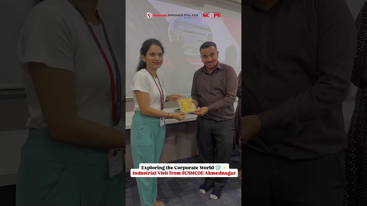 Industrial visit for students from Shri Chhatrapati Shivaji Maharaj College of Engineering, Anagar.