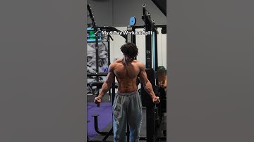 My 6-Day Workout Split 🦾
