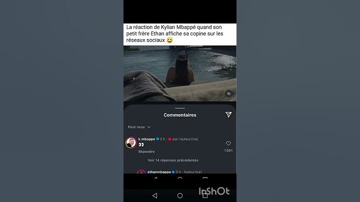la reaction de Kylian MBAppe quand son petit frere Ethan affiche sa copine sur les réseau sociaux