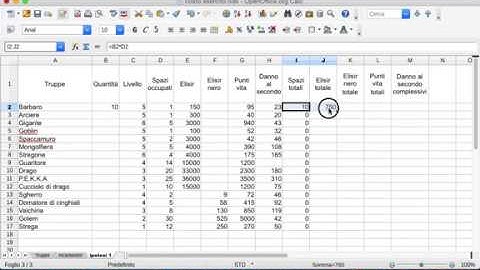 Il computer a scuola - Calc - 08: Formule e riferimenti assoluti