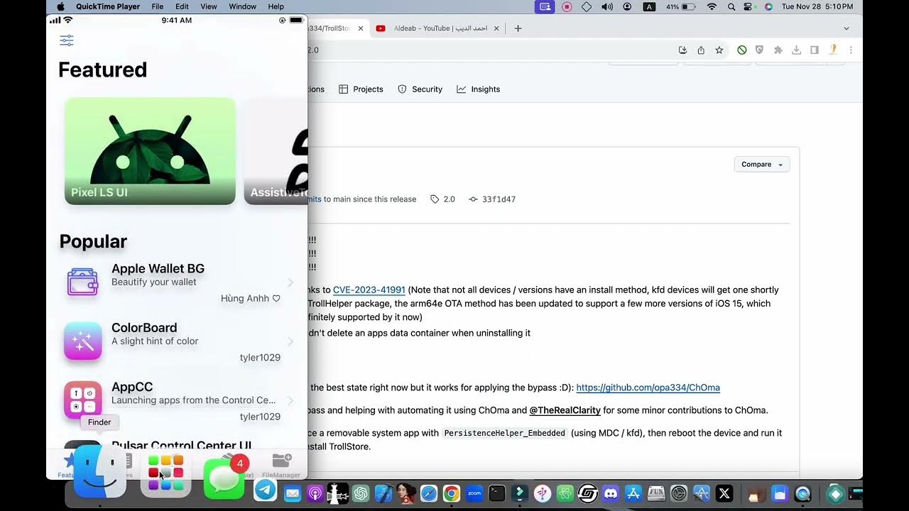  trollstore ios 17 ios 16 
