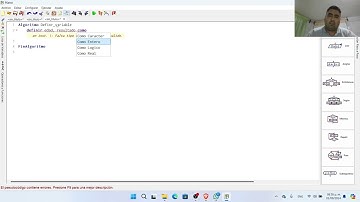 Definir Variables en Pseint