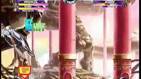 MvC2 Online (360): Hell (MSP) vs Brett (MSP) 3 .:2.17.10:.