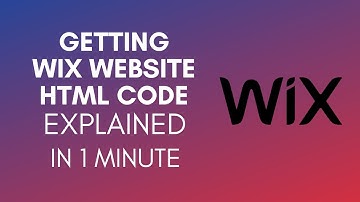 How To Get Wix Website HTML Code (2025)