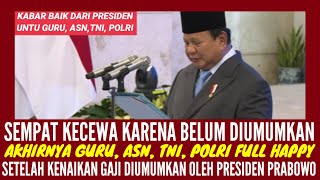 Download Lagu PRESIDEN PRABOWO SUBIANTO SEBUTKAN KENAIKAN GAJI ASN DAN GURU | BERAPA PERSEN? MP3 Download Lagu PRESIDEN PRABOWO SUBIANTO SEBUTKAN KENAIKAN GAJI ASN DAN GURU | BERAPA PERSEN? MP3