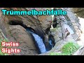 Trümmelbachfälle, Trummelbach Falls, Fantastic waterfalls Lauterbrunnen 4K